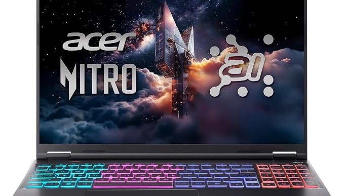 Acer Nitro 16S AI Copilot+ PC Gaming Laptop | AMD Ryzen AI 9 365 Processor | NVIDIA GeForce RTX 5070 Ti Laptop GPU | 16″ WQXGA IPS 180Hz Display | 32GB DDR5 | 2TB Gen 4 SSD | Wi-Fi 6E | AN16S-61-R5K4