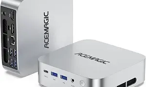 ACEMAGICIAN K1 Mini PC Win 11 Pro AMD Ryzen 7 7730U, 16GB RAM 512GB SSD