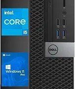 Dell OptiPlex 5040 SFF Desktop Computer PC, Intel Core i5-6500T, 8GB RAM, 256GB SSD, WiFi, Bluetooth, HDMI, Windows 11 Pro (Renewed)