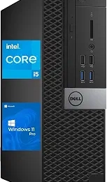 Dell OptiPlex 5040 SFF Desktop Computer PC, Intel Core i5-6500T, 8GB RAM, 256GB SSD, WiFi, Bluetooth, HDMI, Windows 11 Pro (Renewed)