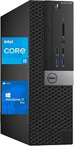 Dell OptiPlex 5040 SFF Desktop Computer PC, Intel Core i5-6500T, 8GB RAM, 256GB SSD, WiFi, Bluetooth, HDMI, Windows 11 Pro (Renewed)