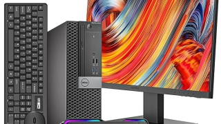 Dell OptiPlex 5050 Desktop Computers with 24″ Monitor PC Bundle,Intel i7-6700 3.4GHz,32GB DDR4 Ram New 512GB M.2 NVMe SSD,Intel AX200 Built-in WiFi 6,Bluetooth 5.2,HDMI,Windows 11 Pro (Renewed)